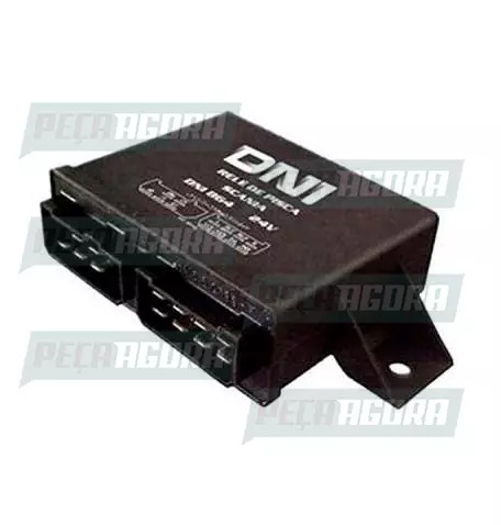 RELE PISCA COM 13 TERMINAIS COM SUPORTE PARA SCANIA LAMPADA QUEIMADA 24V COM SUP