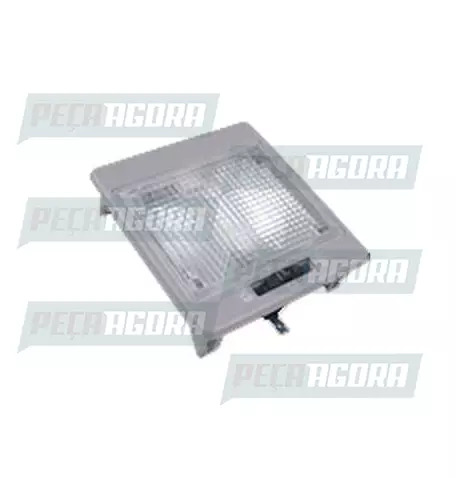 LANTERNA TETO INTERNO VOLKSWAGEN CAMINHAO 2000 ... SEM DIRECIONADOR FOCO DSC (32