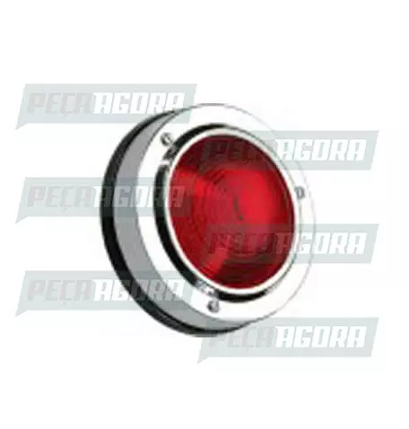 LANTERNA LATERAL CARRETA SOQUETE INTERNO CROMADA - VM 1117/2 SINALSUL (421282)