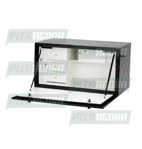 CAIXA RANCHO COM GAVETA COM MDF 1,25MM 660X630X1140 (440029)