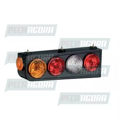 LANTERNA TRASEIRA KIT 2004 ESQUERDO SEM ABA COM LED 2007.024E SINALSUL (423511)