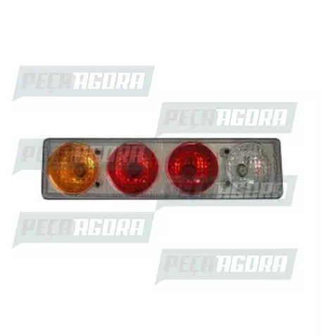 LENTE TRASEIRA MERCEDES BENZ 1618 BICUDO BOLHAS CRISTAL PRADOLUX PL0717 (424510)