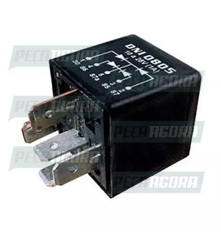 CAIXA DE DIODOS ORIGINAL MERCEDES BENZ 5 TERMINAIS SEM SUPORTE BIVOLT DNI 0805 (