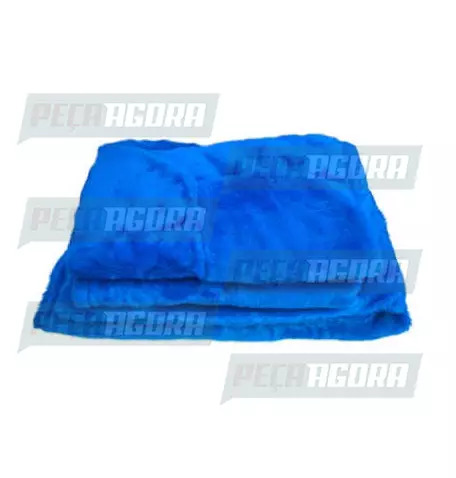 CAPA PELUCIA CHINIL CAMA PARA IVECO STRALIS AZUL (448048)