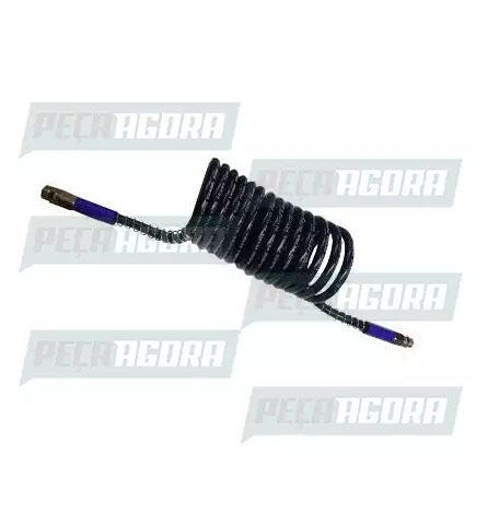 MANGUEIRA ESPIRAL CARRETA NYLON VOLKSWAGEN TITAN 6,5MT.AZUL TOP (422913)