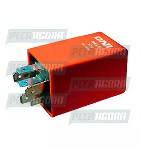 RELE TEMPORIZADOR  6 TERMINAIS 12V LIMPADOR PARA-BRISA F1000 ...92/BELINA/ DELRE