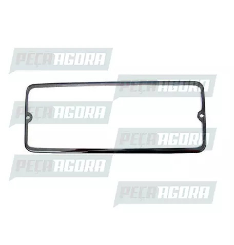 ARO LANTERNA TRASEIRA FRUEHAUF CHAPA CROMADA (422941)