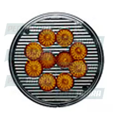 LANTERNA TRASEIRA RANDON CRISTAL COM 10 LEDS AM 24V 2170.24 SINALSUL (425083)