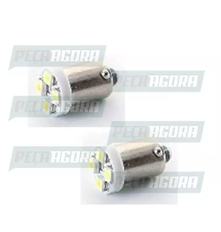 PAR LAMPADA IMPORTADA LED 69 12V 04 LEDS BRANCA 3528 (458451)