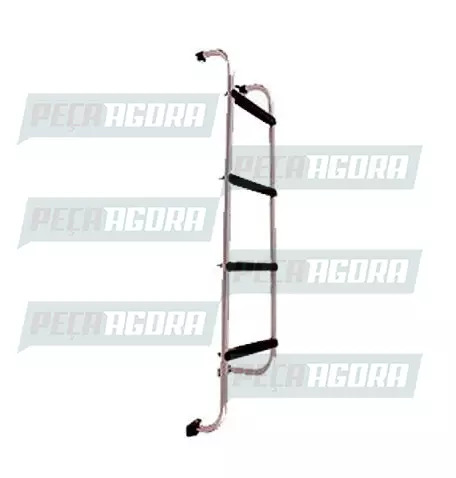 ESCADA TRASEIRA CROMADA VOLKSWAGEN CONSTELLATION NICOLINI (423173)