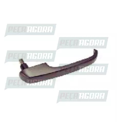 MACANETA EXTERNA VOLKSWAGEN KOMBI PORTA CORREDICA PRETA BRIM (211843703.)