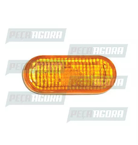 LANTERNA LATERAL VOLKSWAGEN MODELO OVAL ADAPTADOR COM SOQUETE - AM.PRADOLUX PL05