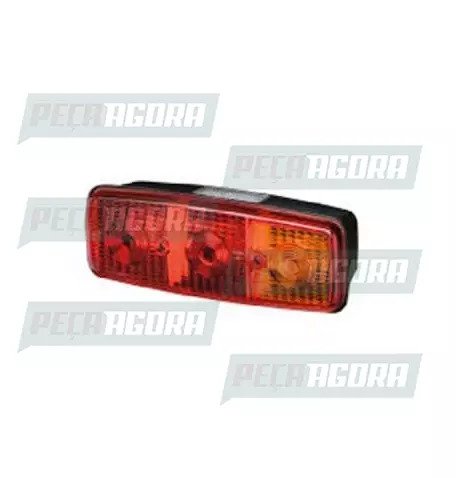 LANTERNA TRASEIRA MERCEDES BENZ 1313 COM VIGIA PRADOLUX ESPECIAL PL0786 (443947)
