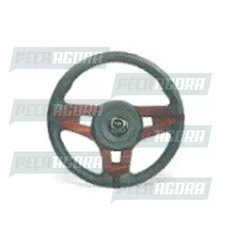 VOLANTE 380MM JETTA SPORT SEM CUBO UNIVERSAL MADEIRA (444525)