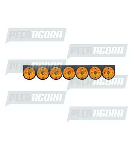 LANTERNA TRASEIRA 07 LENTES COM SUPORTE - AM PL0130 (459026)