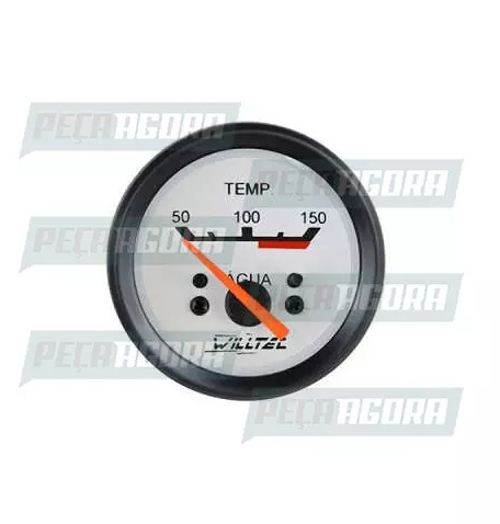 RELOGIO FORD TERMOMETRO ELETRICO AGUA 50-150 GRAUS 12V 52MM PT (443653)