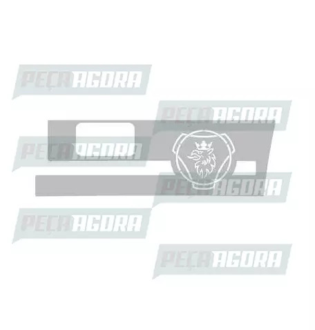 PAR ACABAMENTO ESTRIBO PARA SCANIA 2008/09 INOX JETTA (449921)