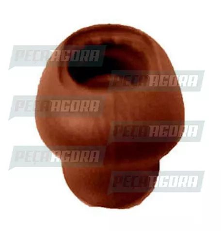 BOLA CAMBIO MERCEDES BENZ 1935 BICUDO CURTA MARROM MACIA SEM TAMPINHA (422800)