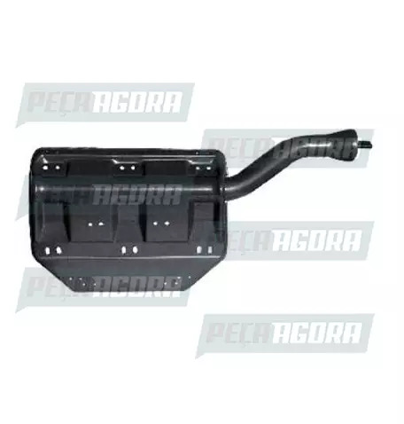 SUPORTE PARALAMA TRASEIRO ESQUERDO PARA SCANIA S4 TRACADO/TRUCADO CURVA 115MM (1