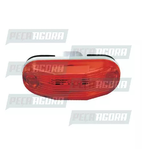 LANTERNA PLACA/DELIMITADORA COM LED COM CONECTOR ACRILICO ONIBUS - VM PL1322 PRA