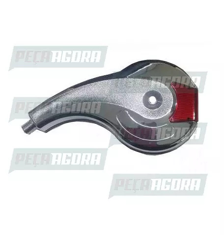 CALOTINHA CROMADA PLASTICA COM REFLETOR ACRILICO VM DIREITO RODOAR (452316)