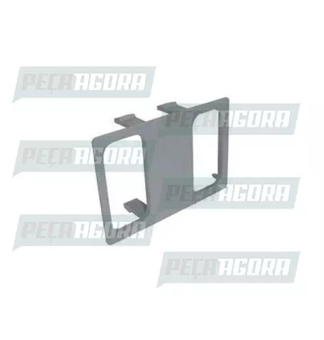 TAMPA PLASTICA DO PAINEL MB BICUDO CINZA 2 FUROS LATERAIS (6886897639,)