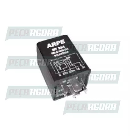 RELE PARADA SOLICITADA ONIBUS 5 TERMINAIS SEM SUPORTE 24V ARPE (0042004174)