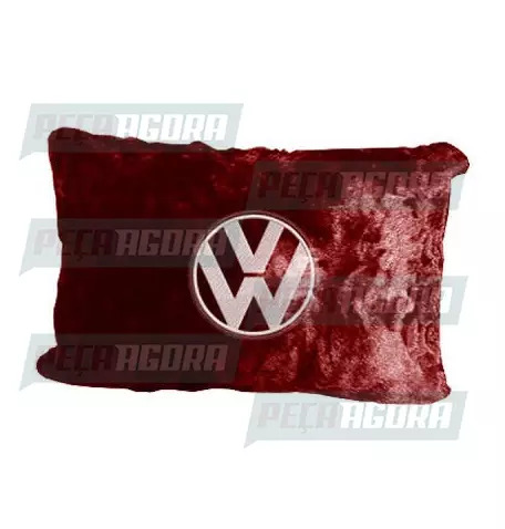 ALMOFADA PELUCIA CHINIL 45X45/50X40/50X50 C/LOGO VW VM (447775)