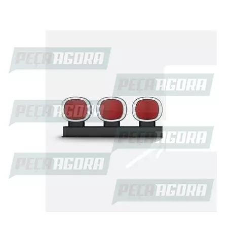 LANTERNA FOGUINHO 3 MARIAS LED VERMELHA CLASSICA 2253 (453171)