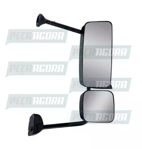 ESPELHO MERCEDES BENZ AXOR/ATEGO 2013/2016 DIREITO COM BRACO COM DESEMBACADOR CO