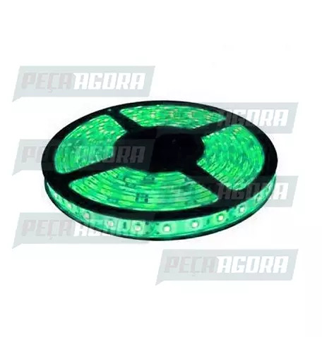 LAMPADA IMPORTADA LED FITA 12V 300 LEDS VERDE SLIM IP65(05 MTS) (458005)