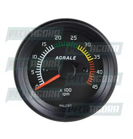 RELOGIO AGRALE/CAMINHOES CONTAGIRO BIVOLT 4500RPM PRETO (6011011036002.)