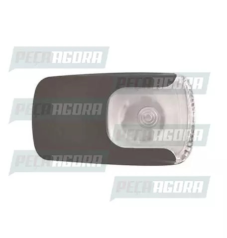 LANTERNA LATERAL MERCEDES BENZ AXOR ORIGINAL SEM SOQUETE ACRILICO CR/CZ PRADOLUX