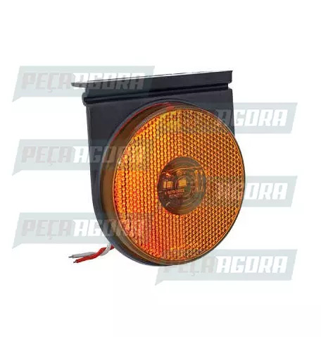 LANTERNA LATERAL RANDON LED 24V COM SUPORTE - AM.PRADOLUX PL0688 (459033)