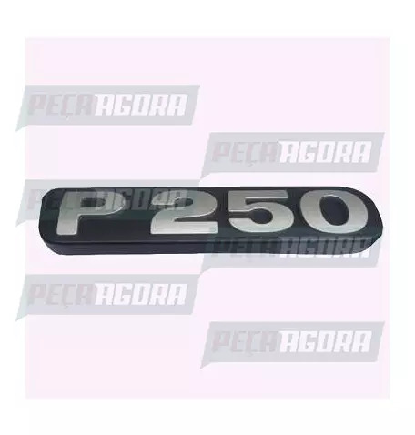 EMBLEMA PLASTICO GRADE CINZA PARA SCANIA SERIE 5 ''P250'' (448125)