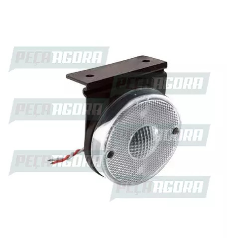 LANTERNA LATERAL RANDON 2000 LED BIVOLT COM SUPORTE SOQUETE INTERNO -CR.PRADOLUX