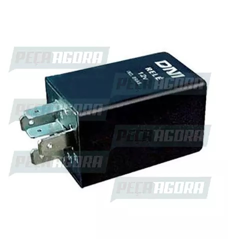 RELE COMUTADOR DE CARGA PULSO POSITIVO UNIVERSAL 5 TERMINAIS 12V SEM SUPORTE DNI