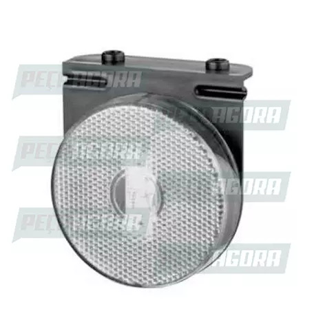 LANTERNA LATERAL GUERRA LED BIVOLT COM SUPORTE MOVEL BASE COM PARAFUSO 88MM -CR.