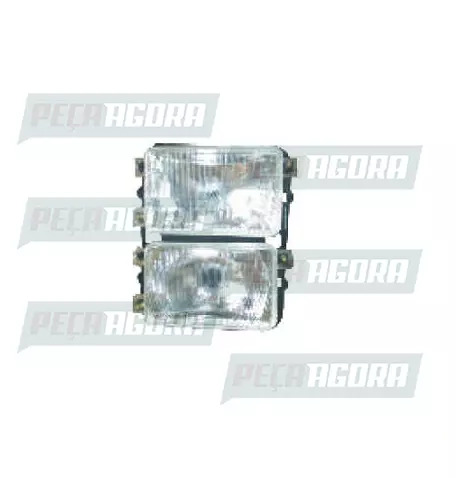 FAROL F1000/4000 DUPLO DIREITO VIDRO (455117)
