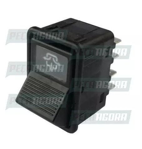 INTERRUPTOR DE TECLA ENTRADA DE AR MB CAMINHAO/ONIBUS MARILIA (3595457914)