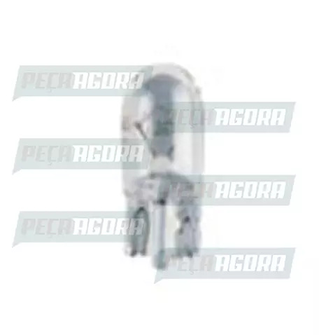 LAMPADA IMPORTADA HELLA ESMAGADA GRANDE T3.25 - 24V W5W (445369)