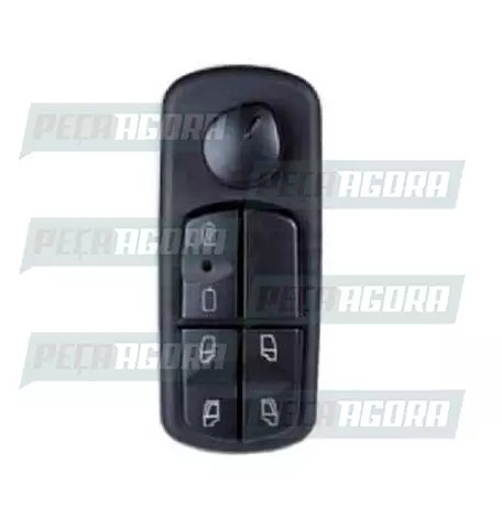 INTERRUPTOR ACIONAMENTO VIDRO MERCEDES BENZ AXOR ESQ IMPORTADO (0025455113.)