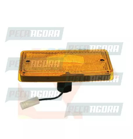 LANTERNA LATERAL FACCHINI RETANGULAR SOQUETE EXTERNO - AM RN (456961)