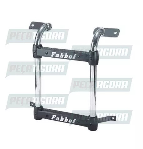 ESTRIBO PLATAFORMA MERCEDES BENZ ACTROS EURO 5 PRETA FIXACAO CATALISADOR FABBOF 