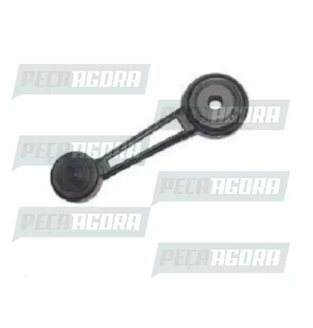 MANIVELA VIDRO FORD CAMINHAO/CORCEL PRETA BRIM (446605)