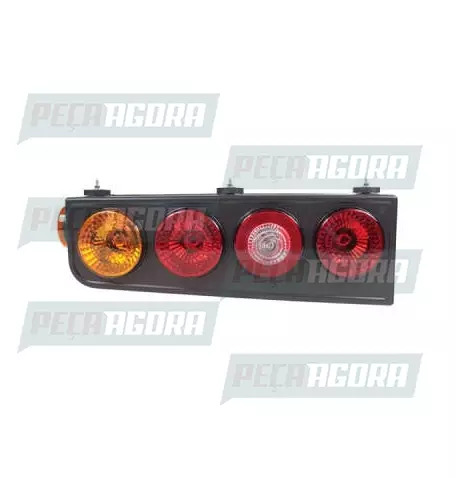 LANTERNA TRASEIRA KIT RANDON DIREITO TRICOLOR PRADOLUX PL2050 (210102691.)