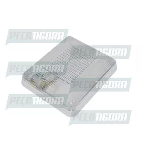 LANTERNA TETO INTERNO UNIVERSAL QUADRADA - CR 1050 SINALSUL (421413)