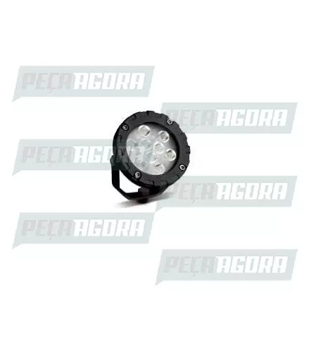 FAROL POLI REDONDO POWER SUPER BRANCO LED 9W BIVOLT (455199)