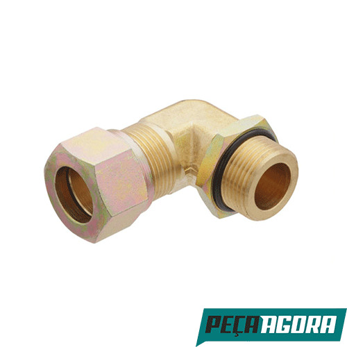 COTOVELO EMENDA TUBO NYLON MB MERCEDES BENZ DIVERSAS (L42587)