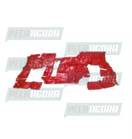 TAPETE VINIL KIA K-2500 - VERMELHO (422850)